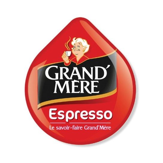 Café dosettes espresso GRAND'MERE TASSIMO : le paquet de 16 dosettes à Prix  Carrefour