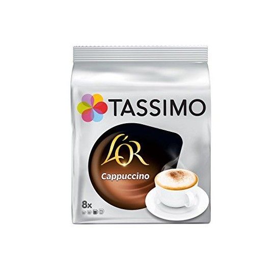 TASSIMO Dosettes de café L'Or cappuccino 8 dosettes 267,2g pas