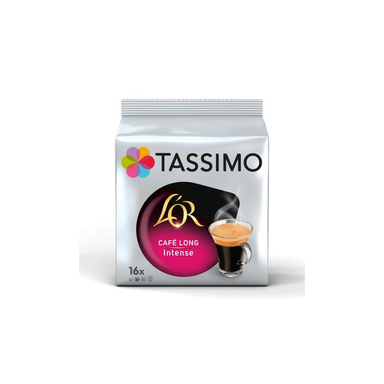 Tassimo L'Or Café Long Intense - 16 dosettes - Café Dosette