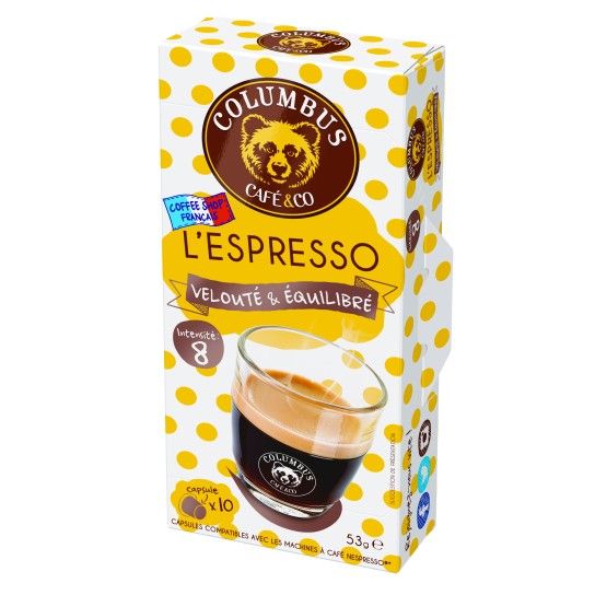 L'OR Capsules de café décaféiné compatibles Nespresso 10 capsules 52g –  épicerie les 3 gourmets