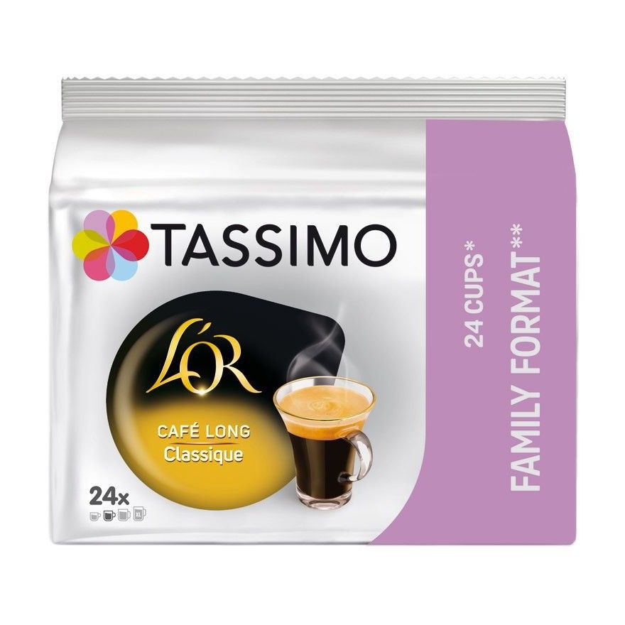 Tassimo L'Or Café Long Intense - 16 dosettes - Café Dosette