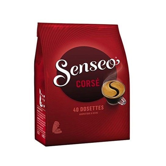 Dosette café Senseo DOSETTES SOUPLES DÉCAFÉINE X40 - SENSEO DOSETTES  SOUPLES