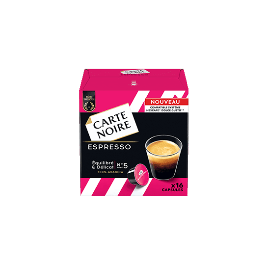 Carte Noire Espresso compatible Dolce Gusto - 16 capsules - Café