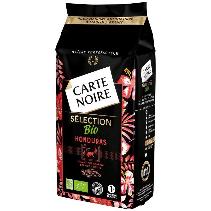 Café en grains Carte Noire - Bio - Pérou 500g