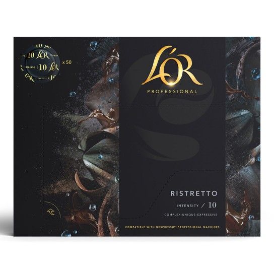 L'OR Suprême Espresso Ristretto compatible Nespresso® PRO (x50)