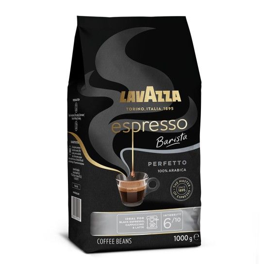 Café en grains espresso Barista Perfetto LAVAZZA le paquet de 1Kg